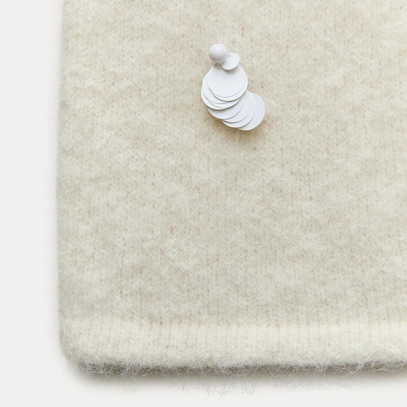 Sequin Alpaca Blend  Skirt (1 day sale!) - Picture 7 of 8